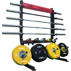Heavy Duty Barbell and Disc Rack AMILA RK1250 (SKU 91351)