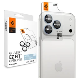 Spigen Optik Pro Glas.tr Ez Fit Camera Protector Apple iPhone 18 Pro / 18 Pro Max Light Blue [2 PACK]