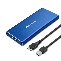 Θήκη Σκληρού Δίσκου Qoltec M.2 Ssd Drive Sata,Ngff,Usb3.0,2tb