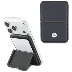 BMW Carbon Metal Logos MagSafe Wallet anthracite