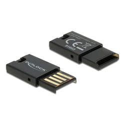 Card Reader Delock USB 91603 για κάρτες μνήμης micro SD, μαύρο