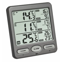 Θερμόμετρο - Υγρασιόμετρο TFA 30.3062.10 Trio Wireless Thermometer