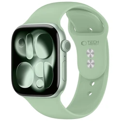Tech-Protect Silicone Apple Watch 8 / 9 / 10 / 11 / 12 / SE 40/41/42 mm Pistachio