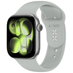 Tech-Protect Silicone Apple Watch 8 / 9 / 10 / 11 / 12 / SE / Ultra 44/45/46/49 mm Lunar Grey