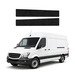 GrizzGlass HeavyDuty Black Door Sill Protective Film Mercedes Benz Sprinter W906 (2006-2018) [2in1]