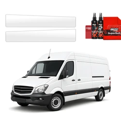 GrizzGlass BodyShield Door Sill Protective Film Mercedes Benz Sprinter W906 (2006-2018) [2in1]