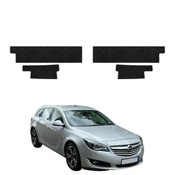 GrizzGlass HeavyDuty Black Door Sill Protective Film Opel Insignia Kombi Facelifting (2013-2017) [4in1]
