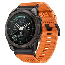 Tech-Protect Nylon Classic Garmin Fenix 5x / 5x Plus / 6x / 6x Pro / 7x / 8 / 8 Pro / 9 / 9 Pro 47 mm Signal Orange