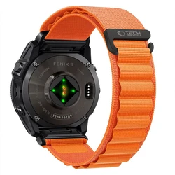 Tech-Protect Nylon Pro for Garmin Fenix 5x / 5x Plus / 6x / 6x Pro / 7x / 8 / 8 Pro / 9 / 9 Pro 51 mm Orange