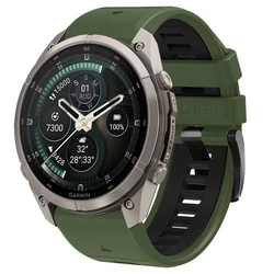 Tech-Protect Iconband Pro for Garmin Fenix 5x / 5x Plus / 6x / 6x Pro / 7x / 8 / 8 Pro / 9 / 9 Pro 51 mm Green/black
