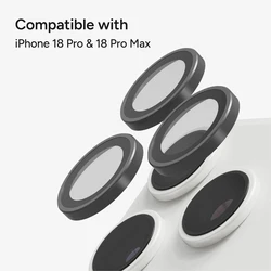 ZAGG Invisibleshield Camera Rings Apple iPhone 18 Pro / 18 Pro Max (silver)