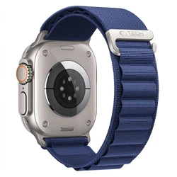 Tech-Protect Nylon Pro Apple Watch 8 / 9 / 10 / 11 / 12 / SE / Ultra 44/45/46/49 mm Navy Blue