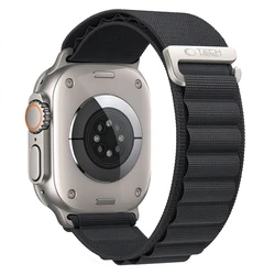 Tech-Protect Nylon Pro Apple Watch 8 / 9 / 10 / 11 / 12 / SE / Ultra 44/45/46/49 mm Black