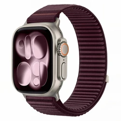 Tech-Protect Nylonloop Apple Watch 8 / 9 / 10 / 11 / 12 / SE 40/41/42 mm Deep Burgundy