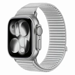 Tech-Protect Nylonloop Apple Watch 8 / 9 / 10 / 11 / 12 / SE / Ultra 44/45/46/49 mm Light Grey