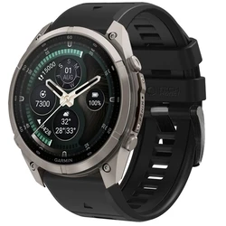Tech-Protect Silicone Garmin Fenix 5 / 6 / 6 Pro / 7 / 8 / 8 Pro / E / 9 / 9 Pro 47 mm Obsidian Black