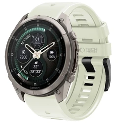 Tech-Protect Silicone Garmin Fenix 5 / 6 / 6 Pro / 7 / 8 / 8 Pro / E / 9 / 9 Pro 47 mm Stone Grey