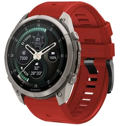 Tech-Protect Silicone Garmin Fenix 5 / 6 / 6 Pro / 7 / 8 / 8 Pro / E / 9 / 9 Pro 47 mm Crimson Red