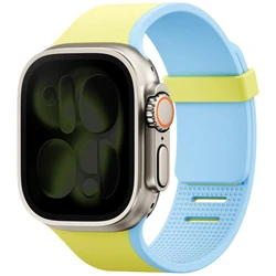 UNIQ Revix IV Reversible Magnetic Apple Watch Series 4/5/6/7/8/9/10/11/12/SE/SE2/SE3/Ultra/Ultra 2/Ultra 3/Ultra 4 44/45/46/49mm lime blue