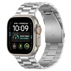 Tech-Protect Stainless Apple Watch 8 / 9 / 10 / 11 / 12 / SE / Ultra 44/45/46/49 mm Silver