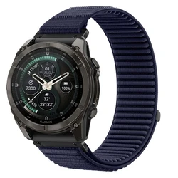 Tech-Protect NylonLoop Garmin Fenix 5x / 5x Plus / 6x / 6x Pro / 7x / 8 / 8 Pro / 9 / 9 Pro 51 mm Navy Blue