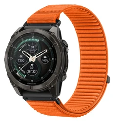 Tech-Protect NylonLoop Garmin Fenix 5x / 5x Plus / 6x / 6x Pro / 7x / 8 / 8 Pro / 9 / 9 Pro 51 mm Signal Orange