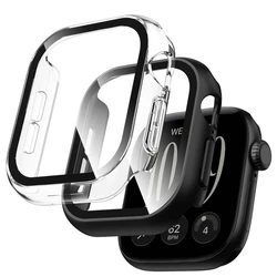 Tech-Protect Defense Apple Watch 12 42 mm Black & Clear [2 PACK]
