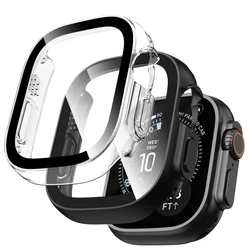 Tech-Protect Defense Apple Watch Ultra 1 / 2 / 3 / 4 49 mm Black & Clear [2 PACK]