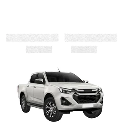 GrizzGlass HeavyDuty White Door Sill Protective Film Isuzu D-Max (2020-2026) [4in1]