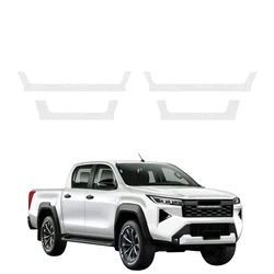 GrizzGlass HeavyDuty Clear Door Sill Protective Film Toyota Hilux (2026) [4in1]