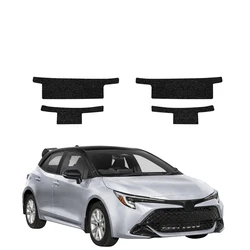 GrizzGlass HeavyDuty Black Door Sill Protective Film Toyota Corolla Hatchback (2019-2026) [4in1]