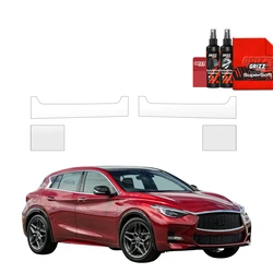 GrizzGlass BodyShield Door Sill Protective Film Infiniti QX30 (2016-2020) [4in1]