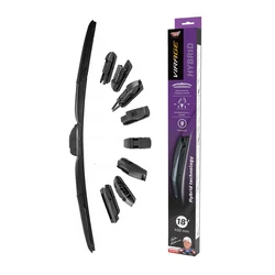 Υαλοκαθαριστήρας Moje Auto Hybrid 92-H18, 18" (450mm), 9 αντάπτορες