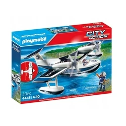 Playmobil Figures Set City Action 4445 Police Seaplane
