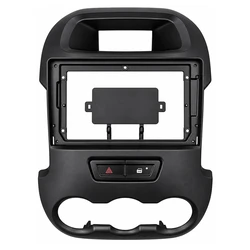 VenCore 3550-0591B - 9-inch Front Panel with Wiring & CANbus Box for Ford Ranger 2012-2016 - Black