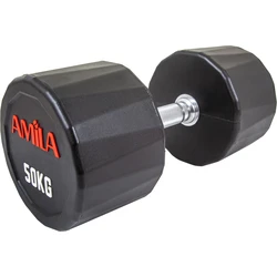 AMILA Polygon PU Series Polygonal Dumbbell - 50.0 Kg