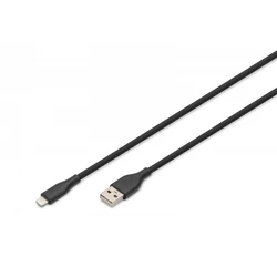 Καλώδιο Digitus Lightning To Usb-A Ak-600108-010-S