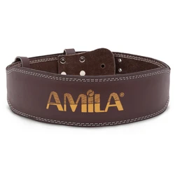 Ζώνη 'Αρσης Βαρών Amila Δερμάτινη Καφέ C Quality M