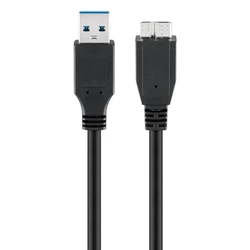 Καλώδιο Usb 3.0 Goobay Σε Micro Τype B 95027 5 Gbps 3m Μαύρο