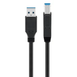 Goobay καλώδιο USB 3.0 σε USB Type B 95719, 1m, 5Gbps, μαύρο