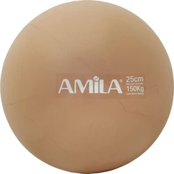 Μπάλα Pilates Amila 25cm, Χρυσή, σε κουτί