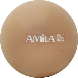 Μπάλα Pilates, Amila 25cm, Χρυσή, bulk