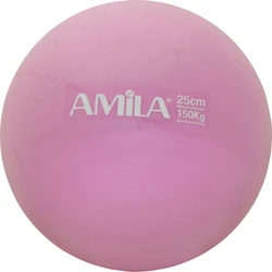 Μπάλα Pilates, Amila 25cm, Ροζ, bulk