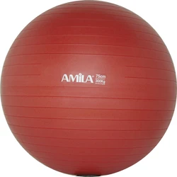 Μπάλα Γυμναστικής Amila Gymball 75cm Κόκκινη