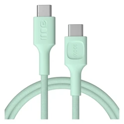 Καλώδιο USB Green Cell USB-C PowerStream 100W braid 1,2m Green