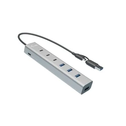 USB Hub i-tec USB-C/USB-A Charg ing Metal HUB 7 ports