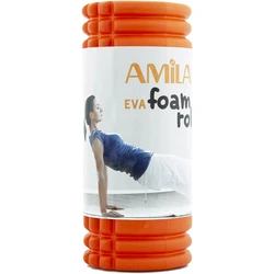 Κύλινδρος μασάζ Amila Foam Roller Φ14x33cm