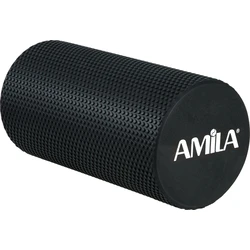 Κύλινδρος μασάζ Foam Roller Φ15x30cm Μαύρο