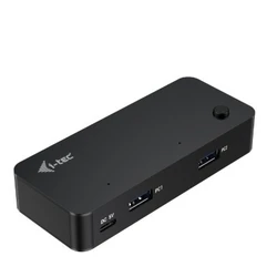 USB Hub i-tec Universal KVM 2x USB-C + 2x USB-A 3.0