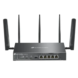 Router TP-Link Omada 4G+ Cat6 AX3000 VPN Gate with 4-Port PoE+